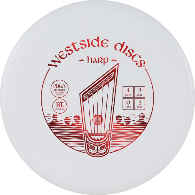 Westside Discs  Bt Medium Putter Harp, 173+ onesize