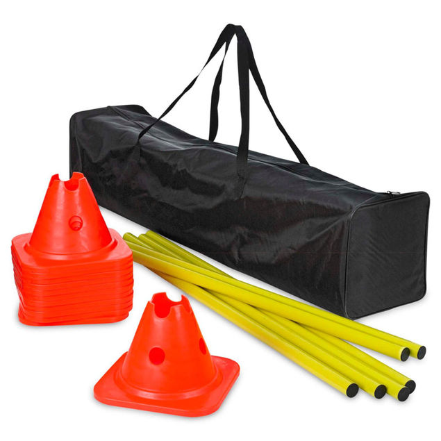 Select  Agility Set W/Cones And Poles OneSize