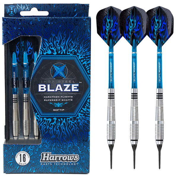 Harrows  Dart Arrows Blaze Soft 18g /Grep gR Inox Steel