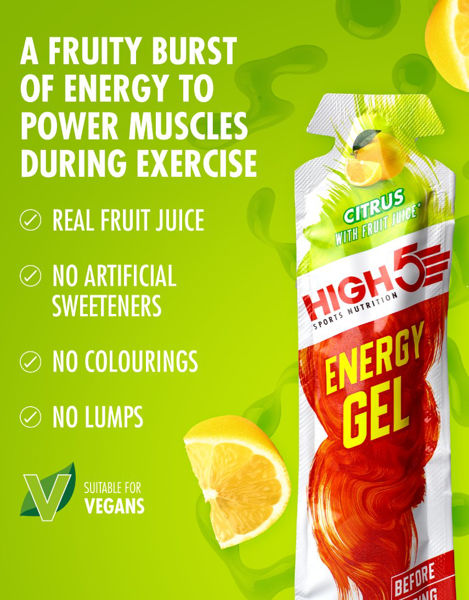 HIGH5 EnergyGel Sitrus