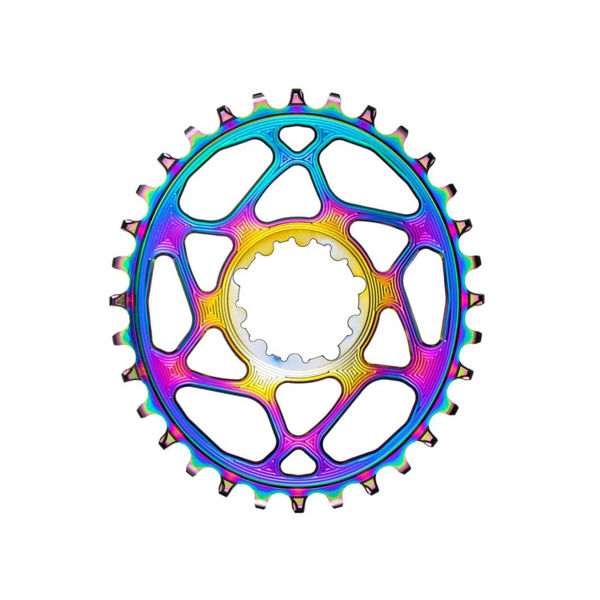 ABSOLUTEBLACK CHAINRING DIRECT MOUNT 34T rainbow