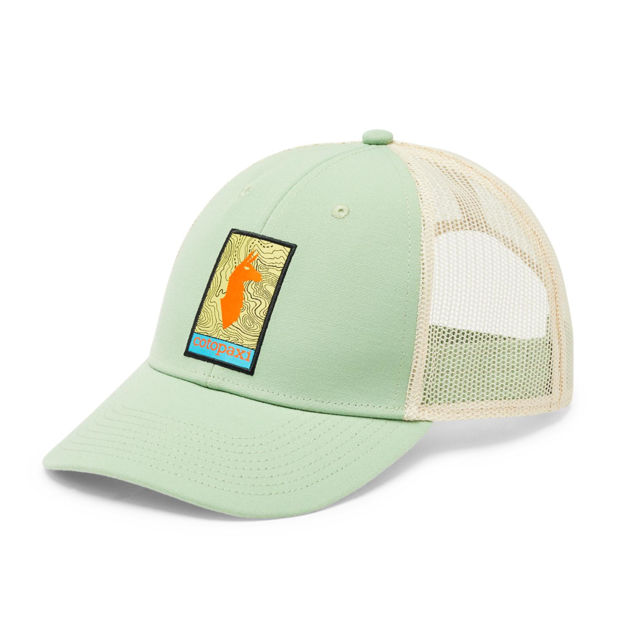 Cotopaxi  Llama Map Trucker Hat onesize