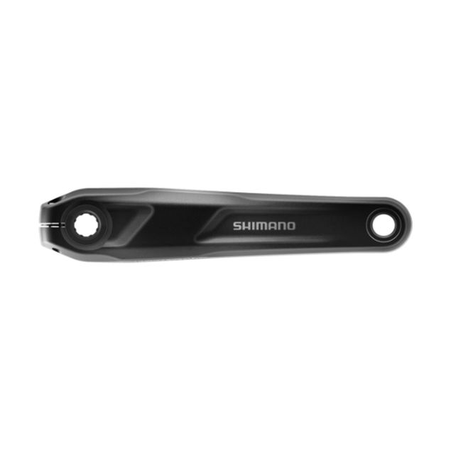 SHIMANO Krankarm FC-EM600 24 mm aksel med riller 175.0 mm Sort