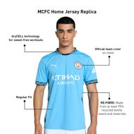 Puma  Mcfc Home Jersey Replica XS